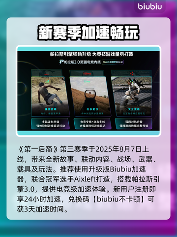🔥《第一后裔》第三赛季大更新！🎮新内容全揭秘💥截图2
