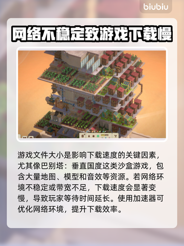 巴别塔垂直国度下载慢？这个方法让你秒下！🚀🎉截图2