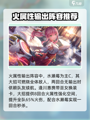 炽焰天穹🔥火队阵容推荐，这样搭配轻松上分！截图6