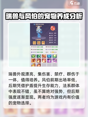 长安幻想手游PVE宠物带什么介绍截图4