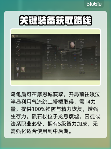 艾尔登法环黑夜君临🔥新手必看！快速上手攻略💎截图3