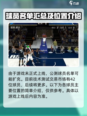 美职篮全明星名单分享介绍截图2