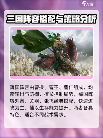 三国群英传鸿鹄霸业阵容推荐介绍截图2