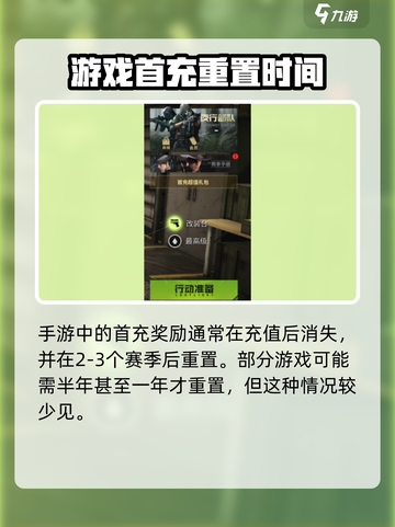 萤火突击⚡首充重置秘密揭露，玩家必看！截图4
