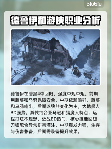 暗黑破坏神4🔥职业大全！玩前必看💥截图4