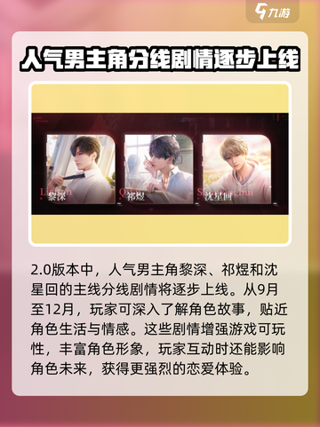 恋与深空🔥久候狂欢之徒剧情全揭秘！截图4
