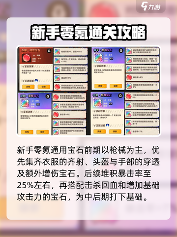 向僵尸开炮宝石技能搭配选择介绍截图2
