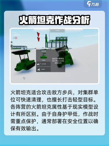 全面坦克模拟器火箭坦克怎么玩介绍截图3
