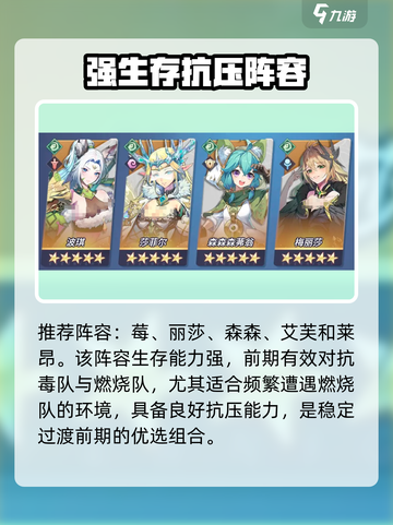 永夜降临🔥新手必看阵容推荐！💥截图4