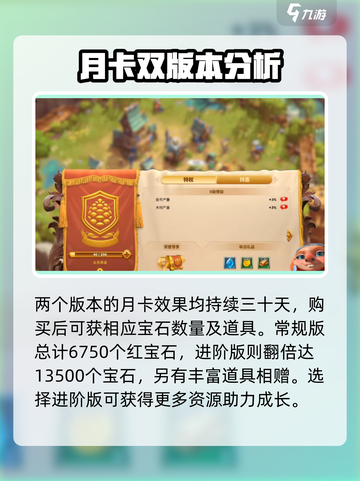万龙觉醒🔥月卡党必看！资源全解析💎截图4