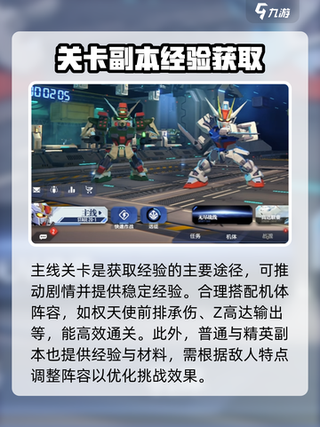 高达钢铁之诗升级攻略介绍截图2