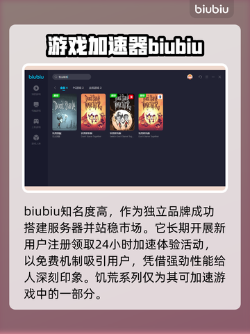 饥荒联机⚡不卡顿，必备加速器推荐！🔥截图3