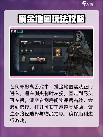 代号撤离摸金地图介绍介绍截图2