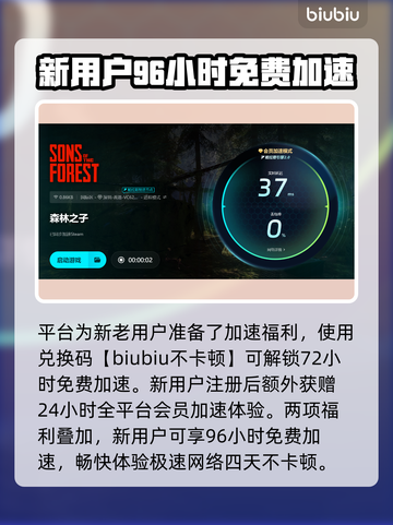 森林之子联机掉线？加速器神器🔥让你畅玩不卡顿！截图4