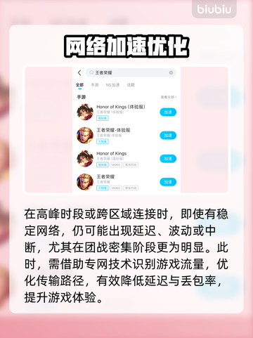 🎮王者荣耀掉帧？速用加速工具解决！截图3