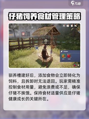 荒野起源养猪怎么养介绍截图3