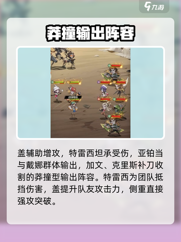 都市冒险高手零氪阵容怎么搭配介绍截图2