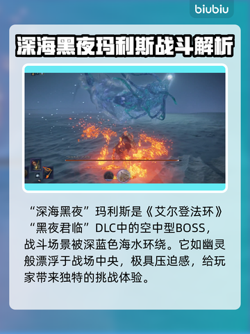 艾尔登法环黑夜君临打法🔥深海黑夜玛利斯攻略💡截图2