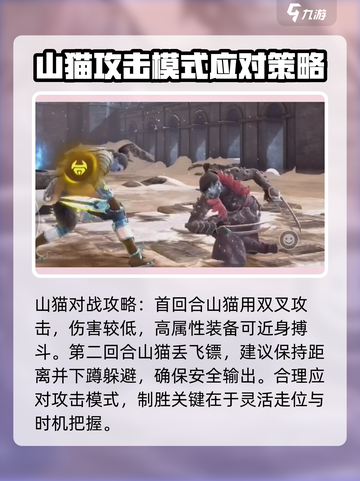 暗影格斗3山猫打法攻略介绍截图2