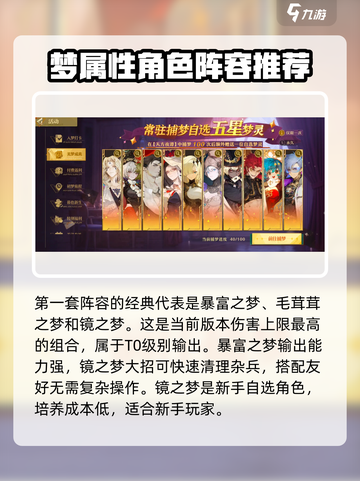 无尽梦回缸中之海最强🔥配队阵容推荐！截图3