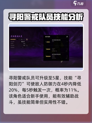 剑灵2寻阳警戒队员怎么样介绍截图2