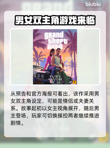 GTA6🔥主角数量大曝光！你猜有几个？截图2