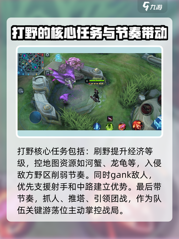 决胜巅峰打野🔥《王者荣耀》制胜秘籍🎉截图2