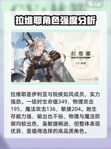 铃兰之剑为这和平的世界角色推荐介绍截图2