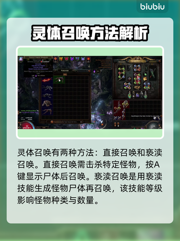 流放之路🔥召唤灵体全攻略！💎截图3