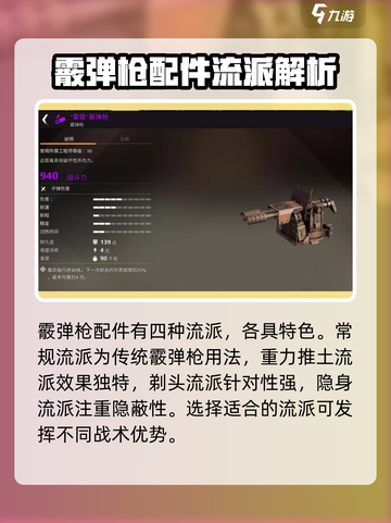 创世战车📖激光霰弹枪配件选配全攻略🔥截图2