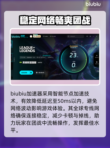 LOL加速器推荐🔥免费超低延迟玩游戏更流畅！🎮截图3