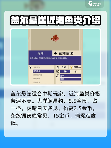 渔帆暗涌各海域鱼类分布特点说明介绍截图5