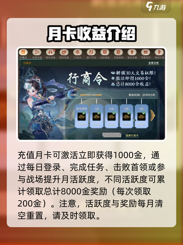 剑网3缘起🔥月卡购买超全教程来啦！截图4