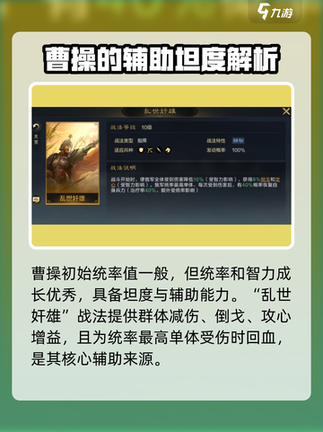 三国谋定天下🔥曹操金书效果全解析！⚡韬略选择攻略来啦！截图2