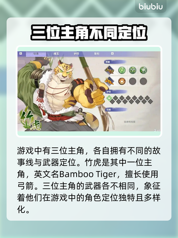 百剑讨妖传绮谭：竹虎与老虎的传奇介绍🔥🐯截图2