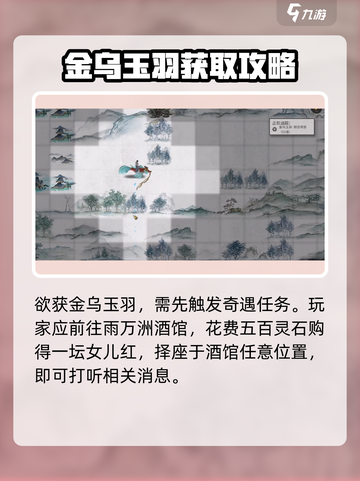 鬼谷八荒金乌玉羽怎么获得介绍截图2