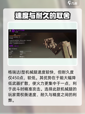 创世战车🔥机械腿种类大全，玩家必看！ Legs决定战斗成败！截图3