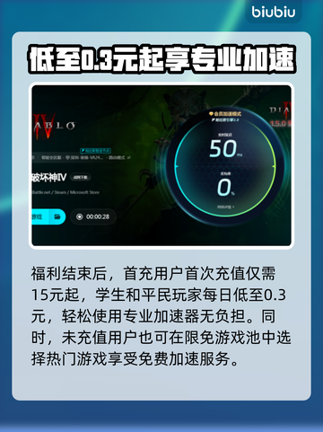 暗黑4卡顿🔥官方加速器下载教程来了！截图5