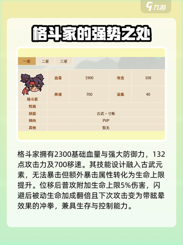 英勇之地手游格斗家怎么样介绍截图2