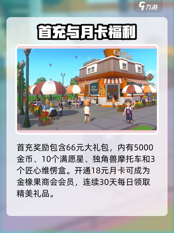 心动小镇✨商城大揭秘！游戏内外都能买买买！截图3
