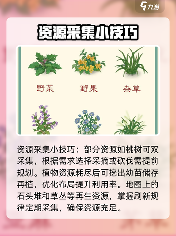 桃源记2资源采集攻略介绍截图3