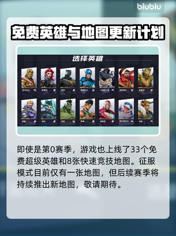 漫威争锋第一赛季更新时间⚡等你来战！截图3