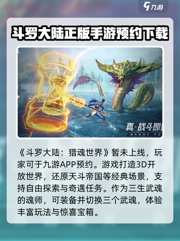斗罗大陆猎魂世界手游安装包介绍截图2