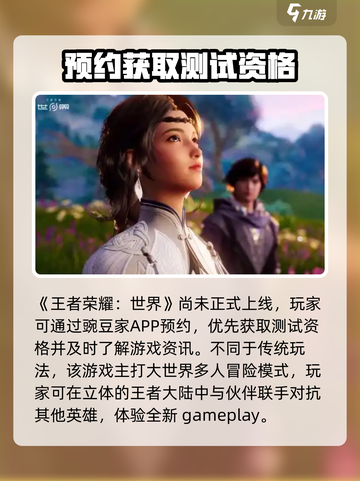 王者荣耀世界测试资格申请介绍截图2