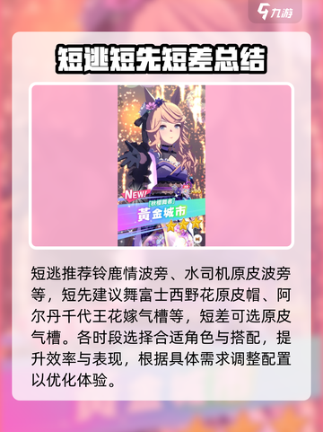 闪耀优俊少女竞技场马娘推荐介绍截图2