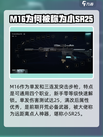 三角洲行动M16怎么样介绍截图2