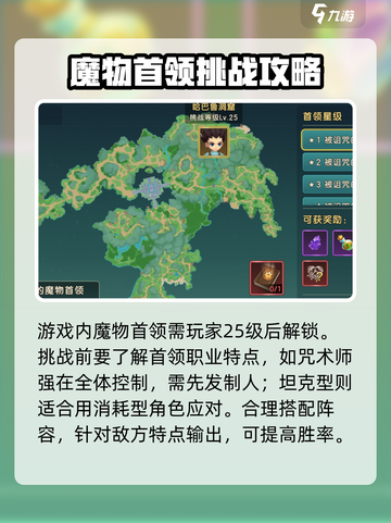 魔力宝贝复兴魔物首领怎么打介绍截图2