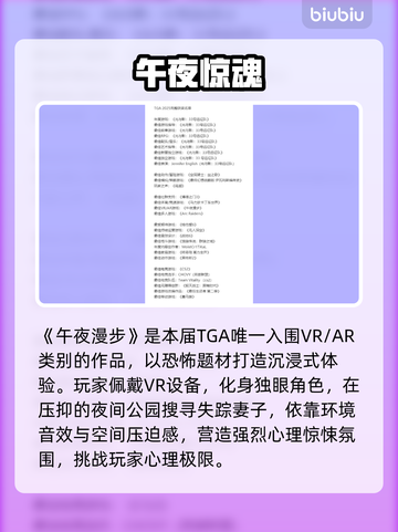 🔥TGA 2025年度游戏揭晓！🎮截图5