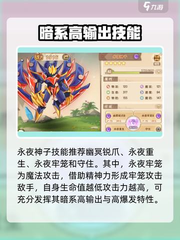 西普大陆手游🔥永夜神子技能搭配推荐✨截图2