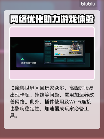 🎮魔兽世界加速器免费推荐！秒杀延迟🔥截图2